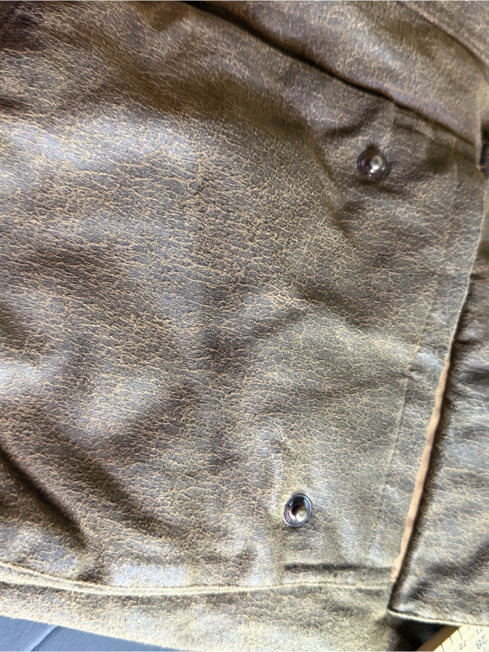 Barbour Weathered Utility Field Jacket Brown Men’s M Waterproof - Picture 13 of 16